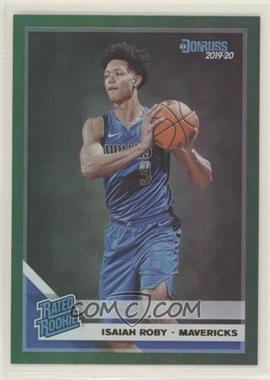 2019-20 Panini Donruss - [Base] - Green Flood #235 - Rated Rookie - Isaiah Roby