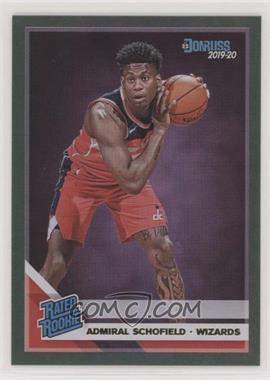 2019-20 Panini Donruss - [Base] - Green Flood #239 - Rated Rookie - Admiral Schofield