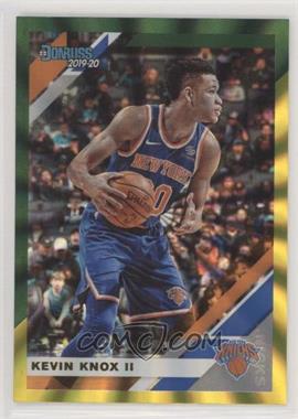 2019-20 Panini Donruss - [Base] - Holo Green and Yellow Laser #135 - Kevin Knox II [EX to NM]