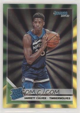 2019-20 Panini Donruss - [Base] - Holo Green and Yellow Laser #205 - Rated Rookie - Jarrett Culver