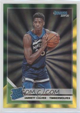 2019-20 Panini Donruss - [Base] - Holo Green and Yellow Laser #205 - Rated Rookie - Jarrett Culver