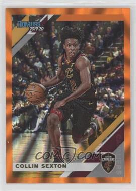 2019-20 Panini Donruss - [Base] - Holo Orange Laser #41 - Collin Sexton