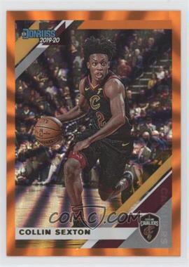 2019-20 Panini Donruss - [Base] - Holo Orange Laser #41 - Collin Sexton