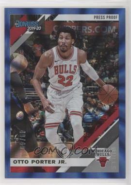 2019-20 Panini Donruss - [Base] - Press Proof Blue Laser #36 - Otto Porter Jr. /49