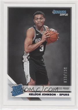 2019-20 Panini Donruss - [Base] - Press Proof Purple #227 - Rated Rookie - Keldon Johnson /199