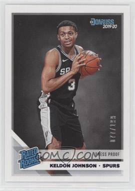 2019-20 Panini Donruss - [Base] - Press Proof Purple #227 - Rated Rookie - Keldon Johnson /199