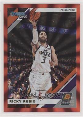 2019-20 Panini Donruss - [Base] - Press Proof Red Laser #194 - Ricky Rubio /99