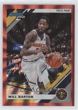 2019-20 Panini Donruss - [Base] - Press Proof Red Laser #51 - Will Barton /99