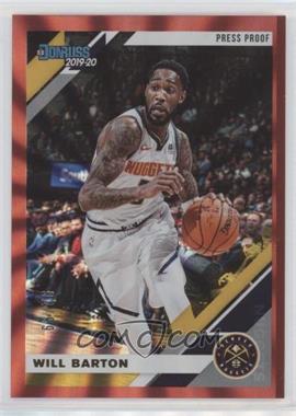 2019-20 Panini Donruss - [Base] - Press Proof Red Laser #51 - Will Barton /99