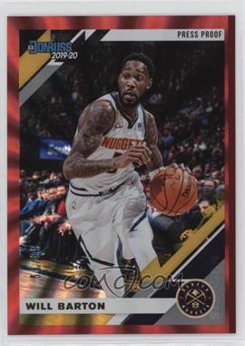 2019-20 Panini Donruss - [Base] - Press Proof Red Laser #51 - Will Barton /99