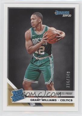 2019-20 Panini Donruss - [Base] - Press Proof Silver #221 - Rated Rookie - Grant Williams /349