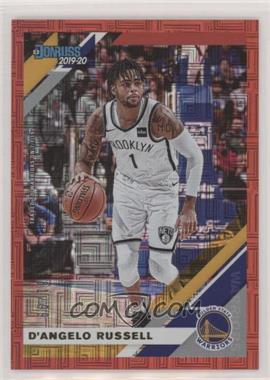 2019-20 Panini Donruss - [Base] - Red Infinite #21 - D'Angelo Russell /99