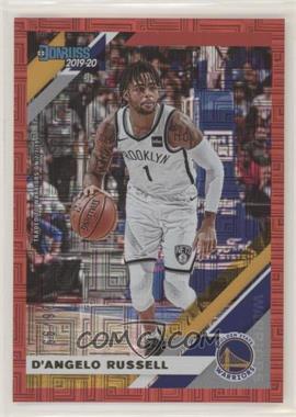 2019-20 Panini Donruss - [Base] - Red Infinite #21 - D'Angelo Russell /99