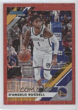 2019-20 Panini Donruss - [Base] - Red Infinite #21 - D'Angelo Russell /99