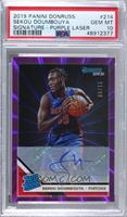 Rated Rookie - Sekou Doumbouya [PSA 10 GEM MT] #/15