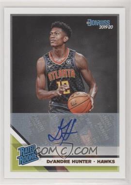 2019-20 Panini Donruss - [Base] - Signatures #204 - Rated Rookie - De'Andre Hunter