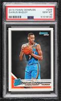 Rated Rookie - Darius Bazley [PSA 10 GEM MT]