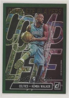 2019-20 Panini Donruss - Complete Players - Green Flood #19 - Kemba Walker