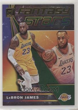 2019-20 Panini Donruss - Fantasy Stars - Green Flood #4 - LeBron James