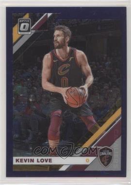 2019-20 Panini Donruss Optic - [Base] - 1st Off the Line FOTL Purple Stars Prizm #124 - Kevin Love /29