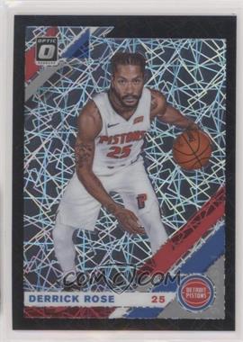 2019-20 Panini Donruss Optic - [Base] - Black Velocity Prizm #116 - Derrick Rose /39