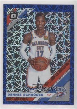 2019-20 Panini Donruss Optic - [Base] - Blue Velocity Prizm #133 - Dennis Schroder