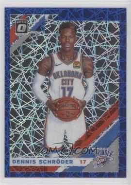 2019-20 Panini Donruss Optic - [Base] - Blue Velocity Prizm #133 - Dennis Schroder