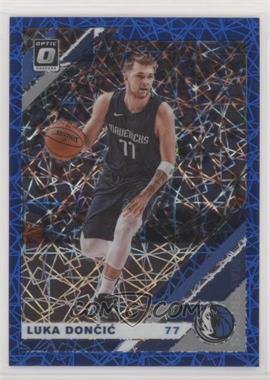 2019-20 Panini Donruss Optic - [Base] - Blue Velocity Prizm #16 - Luka Doncic