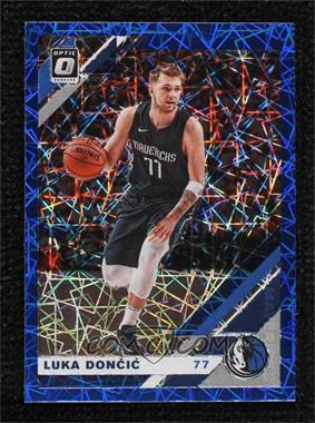 2019-20 Panini Donruss Optic - [Base] - Blue Velocity Prizm #16 - Luka Doncic