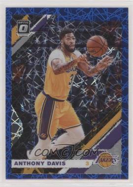 2019-20 Panini Donruss Optic - [Base] - Blue Velocity Prizm #90 - Anthony Davis