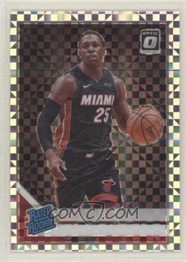 2019-20 Panini Donruss Optic - [Base] - Checkerboard Prizm #193 - Rated Rookie - Kendrick Nunn (No Name On Front) [EX to NM]