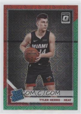 2019-20 Panini Donruss Optic - [Base] - Choice Red and Green Prizm #172 - Rated Rookie - Tyler Herro