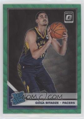 2019-20 Panini Donruss Optic - [Base] - Fanatics Green Wave Prizm #166 - Rated Rookie - Goga Bitadze