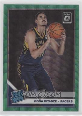 2019-20 Panini Donruss Optic - [Base] - Fanatics Green Wave Prizm #166 - Rated Rookie - Goga Bitadze