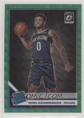 2019-20 Panini Donruss Optic - [Base] - Fanatics Green Wave Prizm #184 - Rated Rookie - Nickeil Alexander-Walker