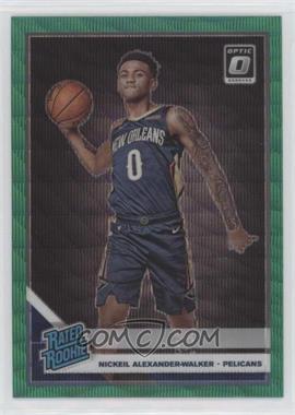 2019-20 Panini Donruss Optic - [Base] - Fanatics Green Wave Prizm #184 - Rated Rookie - Nickeil Alexander-Walker