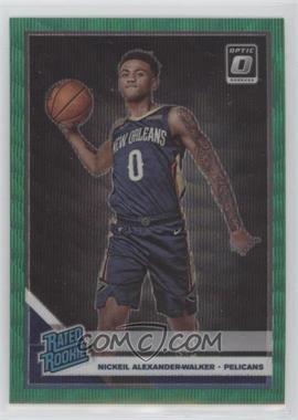 2019-20 Panini Donruss Optic - [Base] - Fanatics Green Wave Prizm #184 - Rated Rookie - Nickeil Alexander-Walker