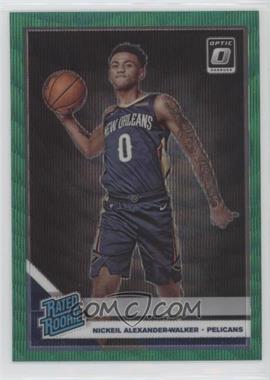 2019-20 Panini Donruss Optic - [Base] - Fanatics Green Wave Prizm #184 - Rated Rookie - Nickeil Alexander-Walker