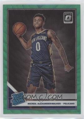 2019-20 Panini Donruss Optic - [Base] - Fanatics Green Wave Prizm #184 - Rated Rookie - Nickeil Alexander-Walker