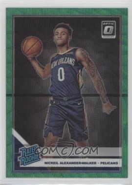 2019-20 Panini Donruss Optic - [Base] - Fanatics Green Wave Prizm #184 - Rated Rookie - Nickeil Alexander-Walker