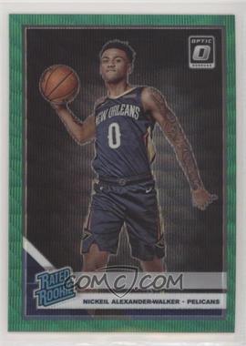 2019-20 Panini Donruss Optic - [Base] - Fanatics Green Wave Prizm #184 - Rated Rookie - Nickeil Alexander-Walker