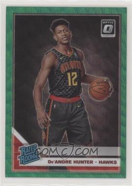 2019-20 Panini Donruss Optic - [Base] - Fanatics Green Wave Prizm #198 - Rated Rookie - De'Andre Hunter