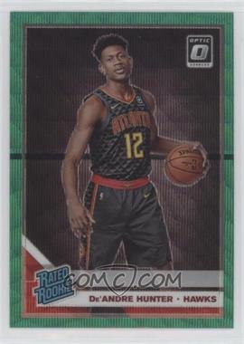 2019-20 Panini Donruss Optic - [Base] - Fanatics Green Wave Prizm #198 - Rated Rookie - De'Andre Hunter