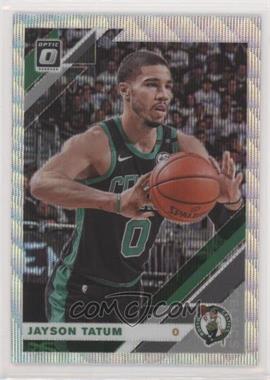 2019-20 Panini Donruss Optic - [Base] - Fanatics Wave Prizm #82 - Jayson Tatum