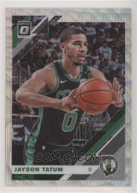 2019-20 Panini Donruss Optic - [Base] - Fanatics Wave Prizm #82 - Jayson Tatum