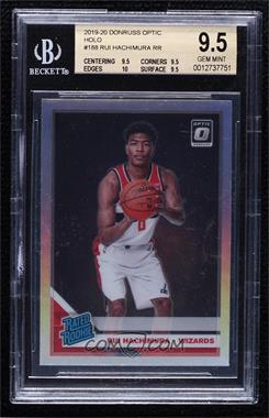 2019-20 Panini Donruss Optic - [Base] - Holo Prizm #188 - Rated Rookie - Rui Hachimura [BGS 9.5 GEM MINT]