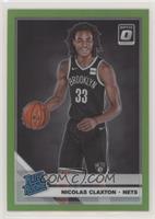 Rated Rookie - Nicolas Claxton #/149