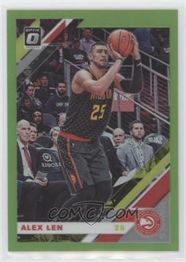 2019-20 Panini Donruss Optic - [Base] - Lime Green Prizm #32 - Alex Len /149