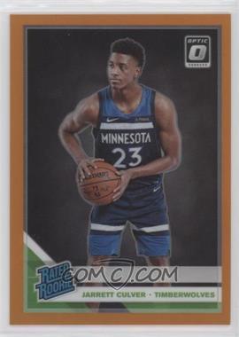 2019-20 Panini Donruss Optic - [Base] - Orange Prizm #160 - Rated Rookie - Jarrett Culver /199