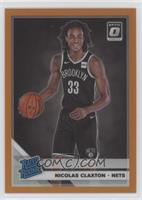 Rated Rookie - Nicolas Claxton #/199